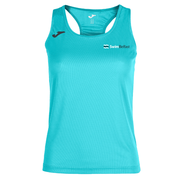 Swim Belfast Joma Siena Women's Sleeveless Vest Turquoise